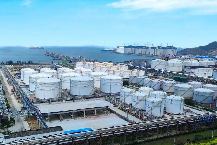 Sinochem Tianjin Port Petrochemical Storage Co. 、Ltd。のDN600原油パイプライン接続プロジェクト/原油ポンプハウスプロジェクト
